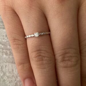 Antian Accessories™ 925 Sterling Silver Open Adjustable Ring – Size 4 to 6